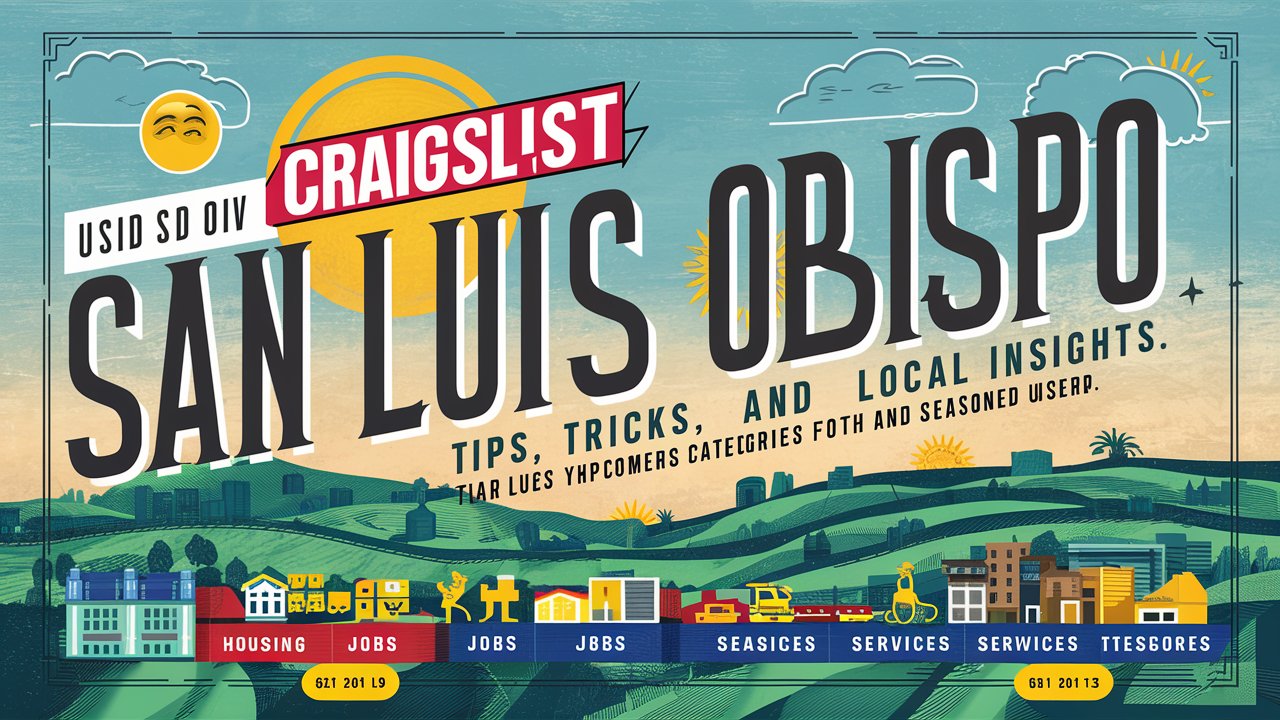 The Ultimate Guide to Using Craigslist San Luis Obispo Tips Tricks and