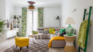 Vibrant Interior Design: Bright Colors, Shapes, and Textures with Interior Designer London.