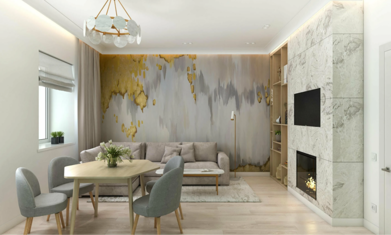 Color Magic: Choosing Wallpaper for a Small Apartment with Interior Architects London.