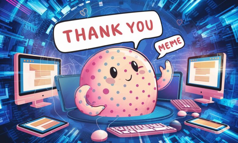 The Rise of the "Thank You Meme": How Gratitude Went Viral in the Digital Playground