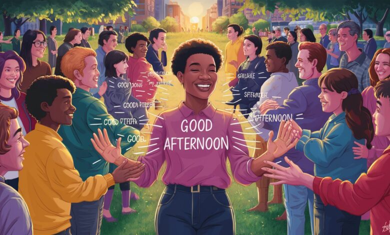The Ripple Effect of Greetings: How Saying "Good Afternoon" Can Transform Your Day